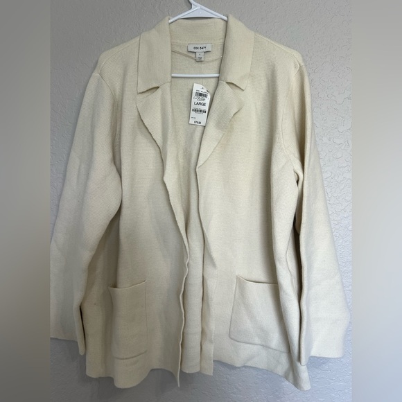 On Running Women's Cream Blazer - Picture 3 of 3